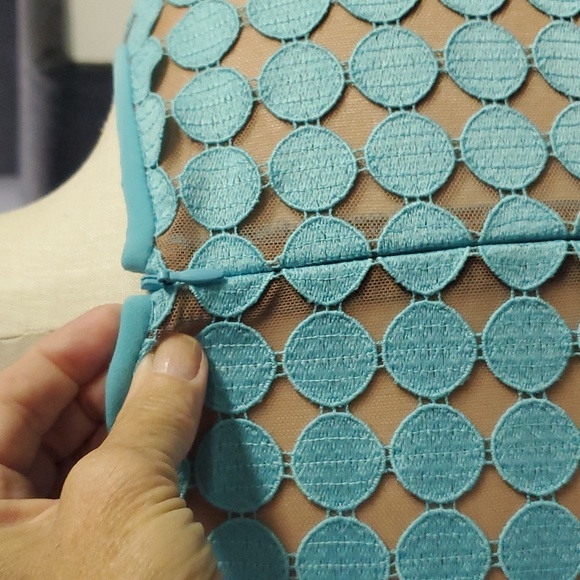 Lauren Ralph Lauren teal blue dress - Picture 5 of 8